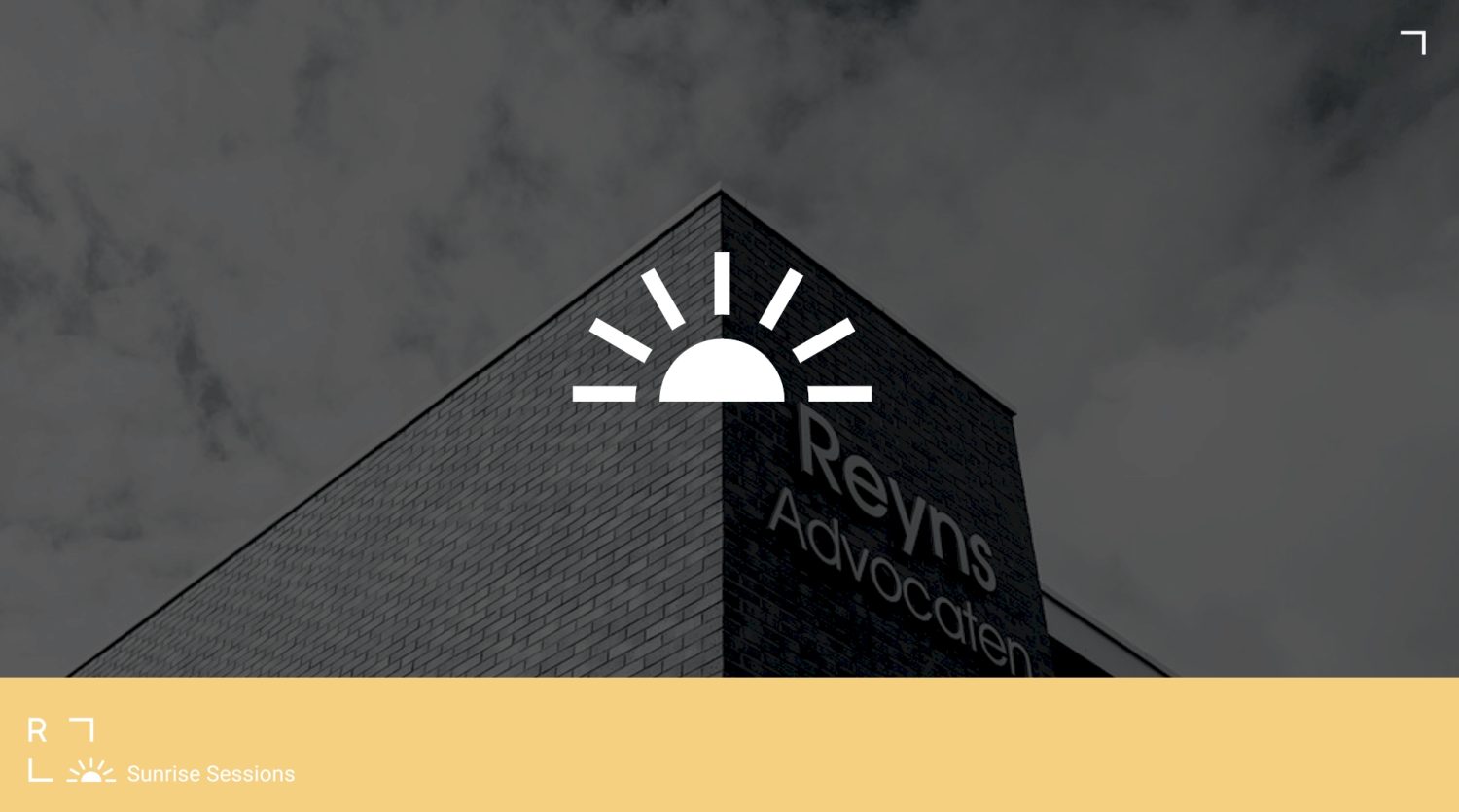 Reyns Advocaten Sunrise Session : GDPR anno 2025
