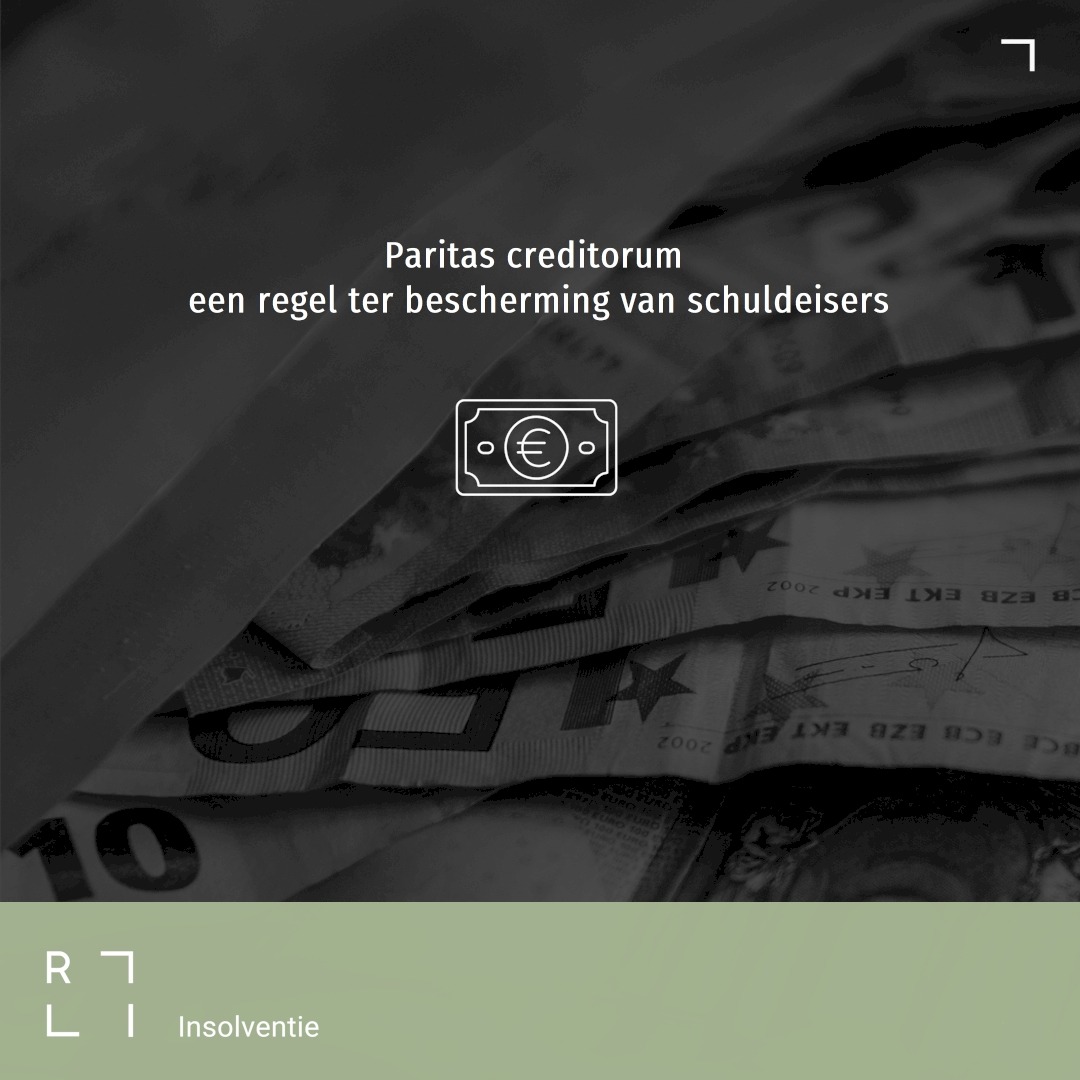 Paritas creditorum - insolventie