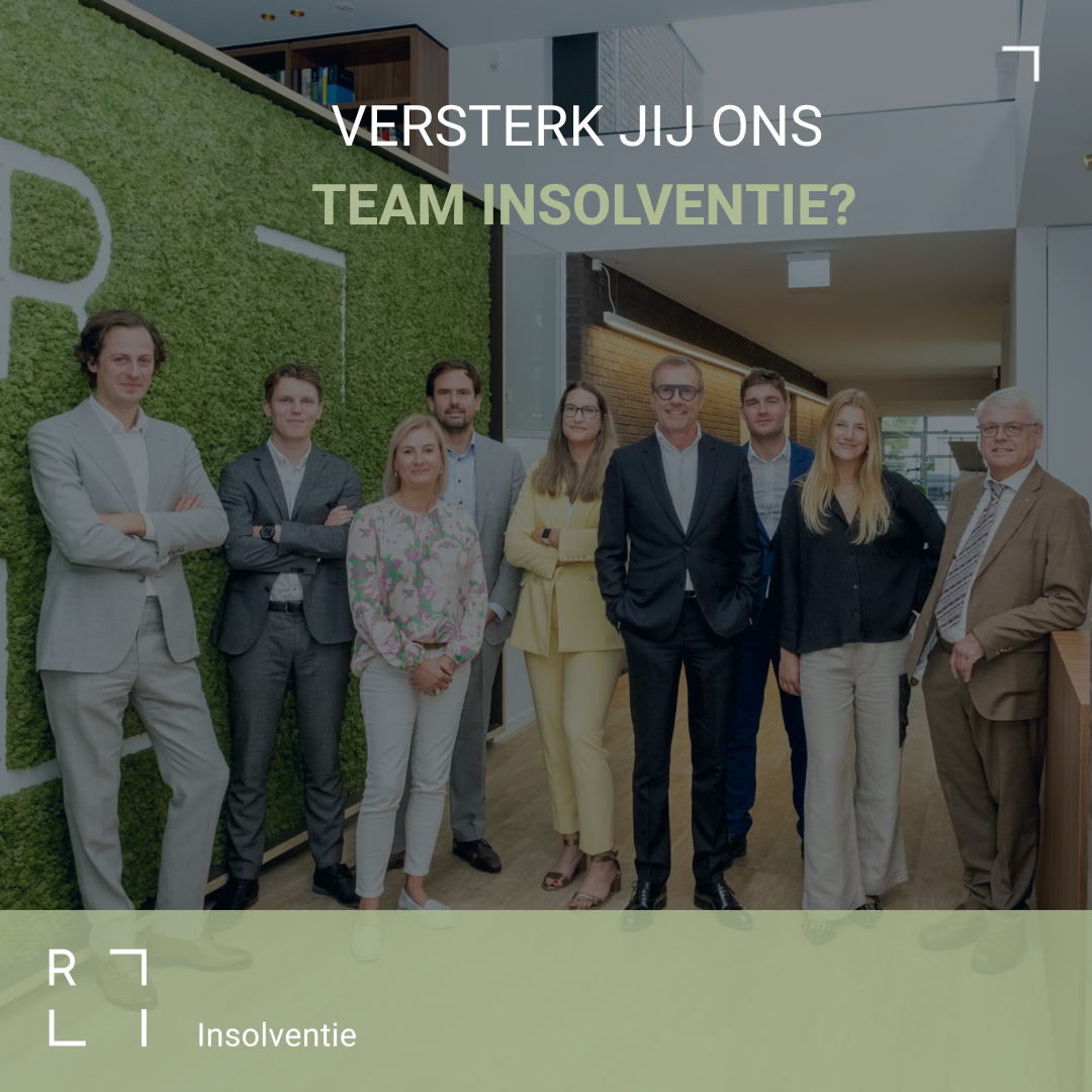 Vacature - Versterk jij ons team insolventie?