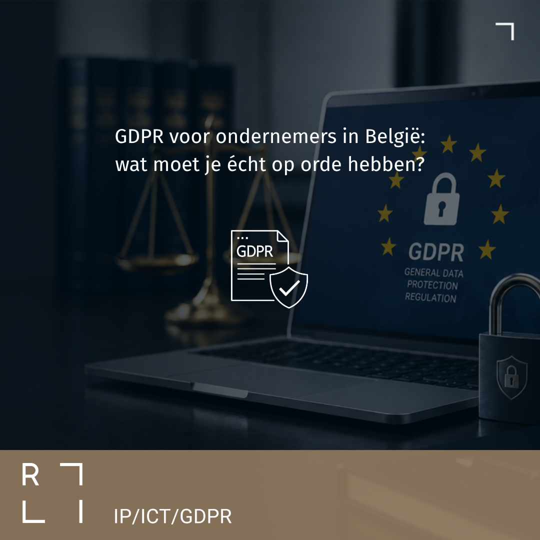 GDPR voor ondernemerns in België